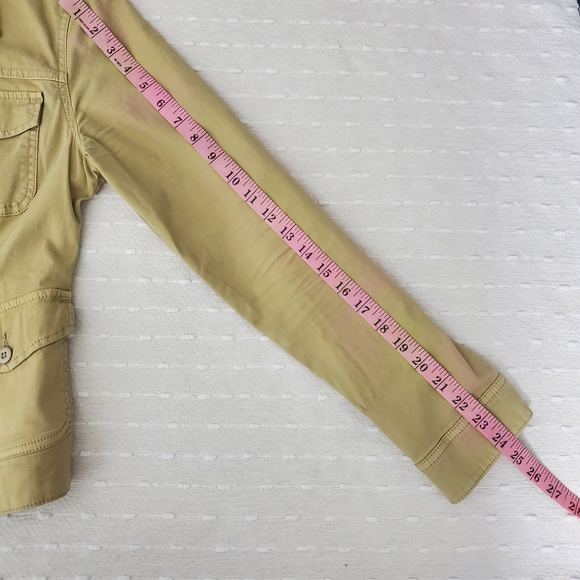 Lucky‎ Brand Utility Military Jacket with Pockets Size M - Picture 5 of 11